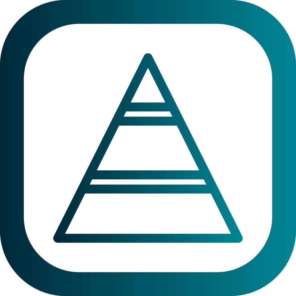 Pyramid Vector Icon Design