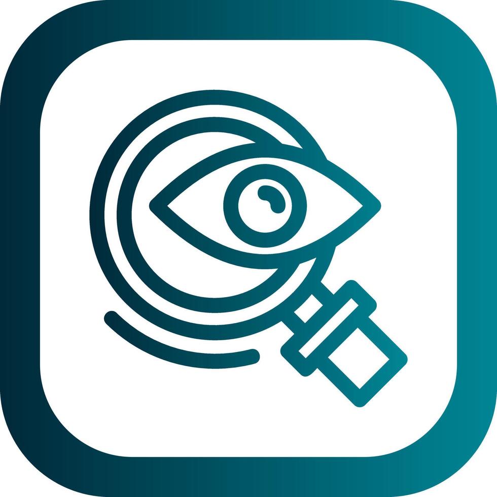 Observation Vector Icon Design