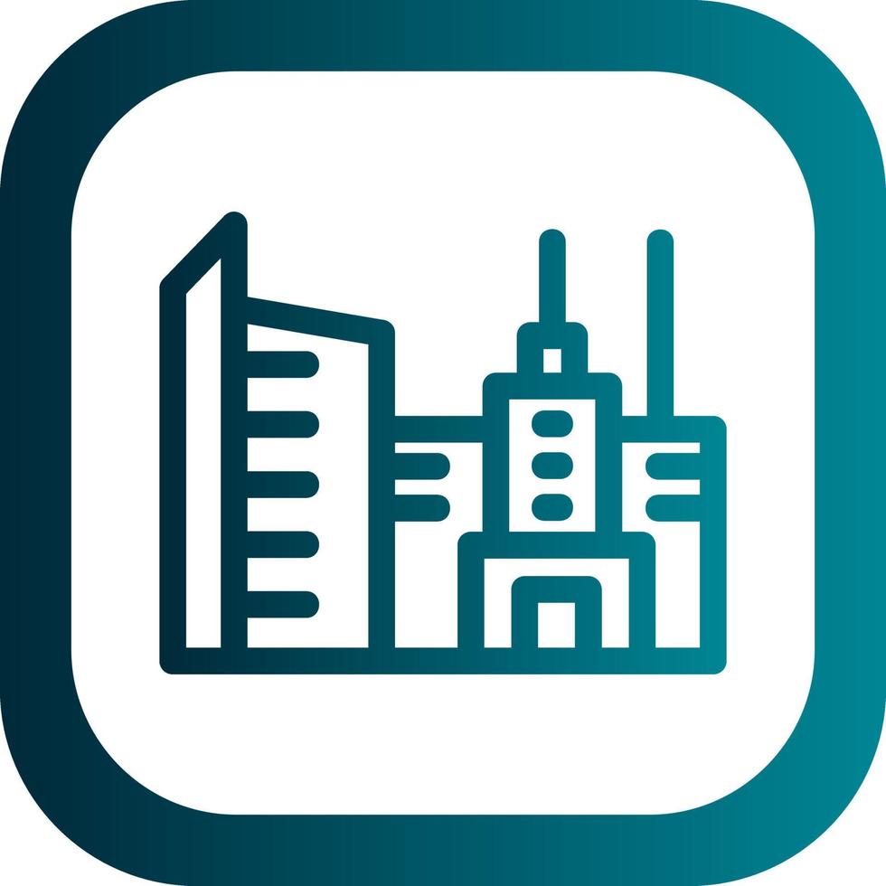 Cityscape Vector Icon Design