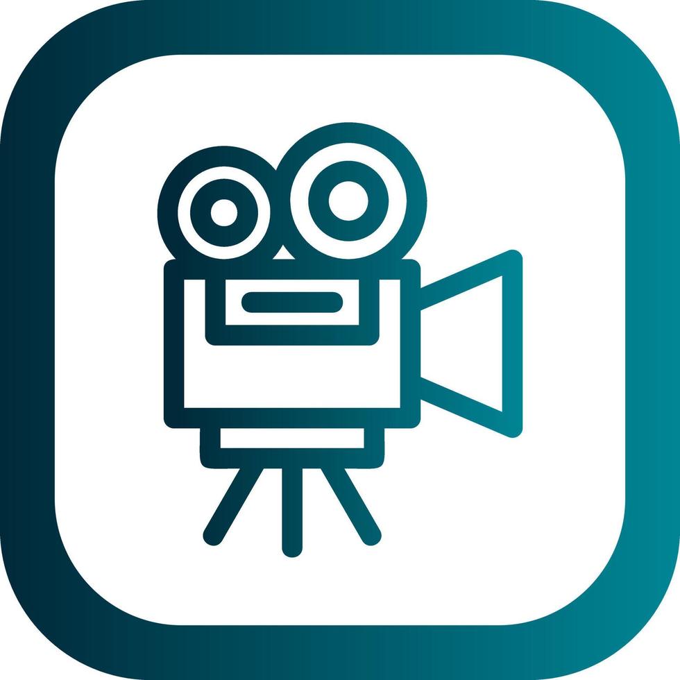 Film Camera Vector Icon Design