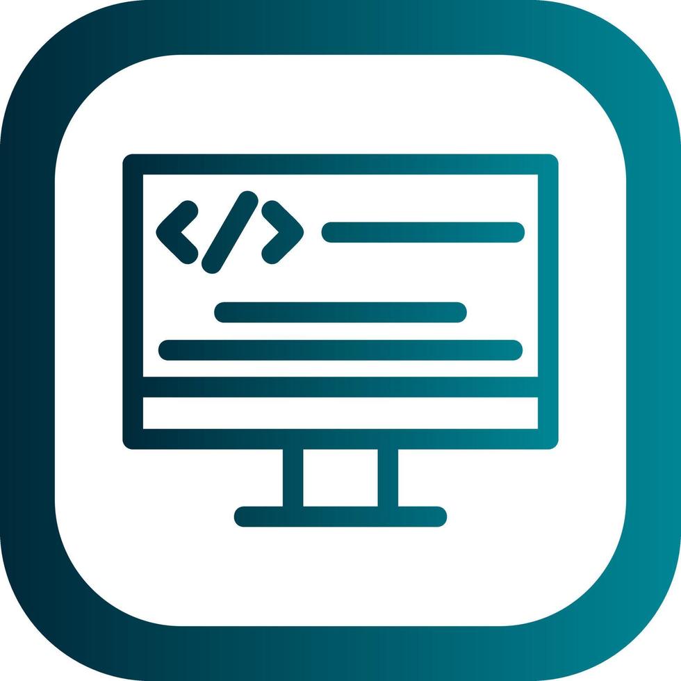 Programming Vector Icon Design