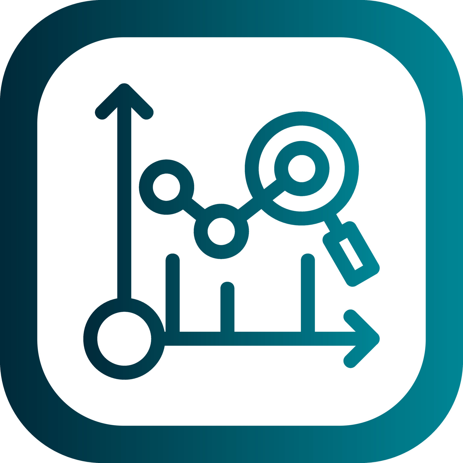 Predictive analytics vector icon design 20173639 vector art at vecteezy