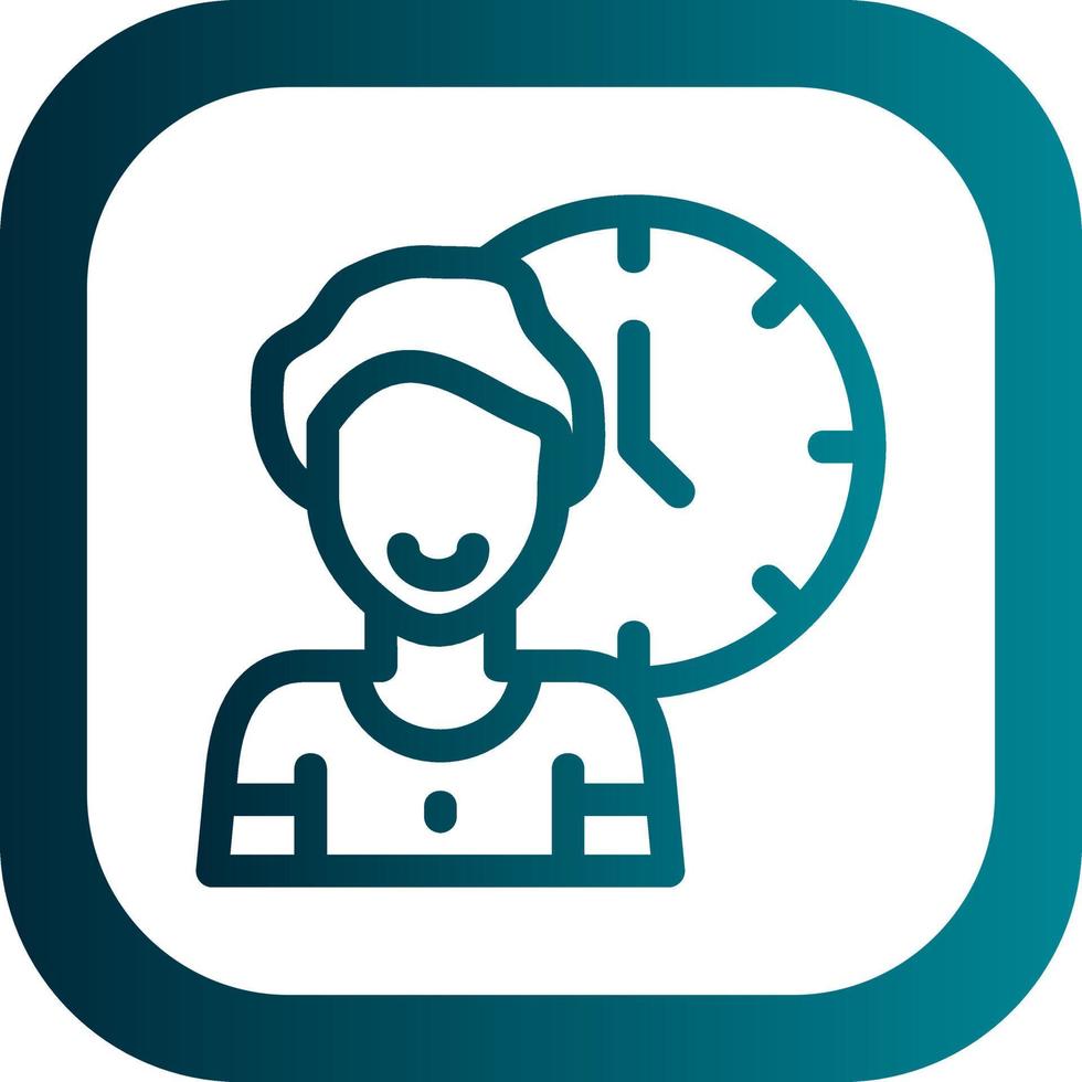 Time Management Vector Icon Design