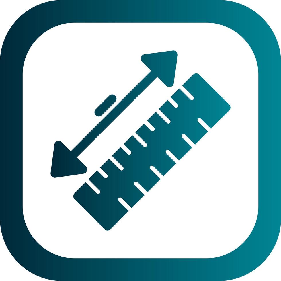 Measuring Tape Vector Icon Design
