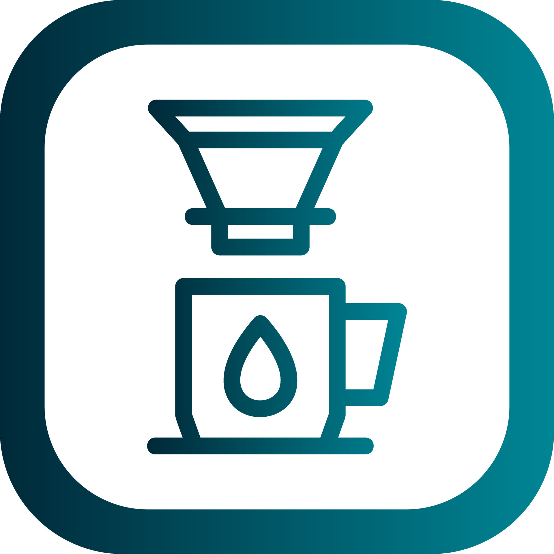 Coffee Dripper Vector Icon Design 20173694 Vector Art at Vecteezy
