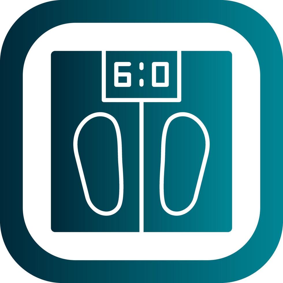 Weight Machine Vector Icon Design