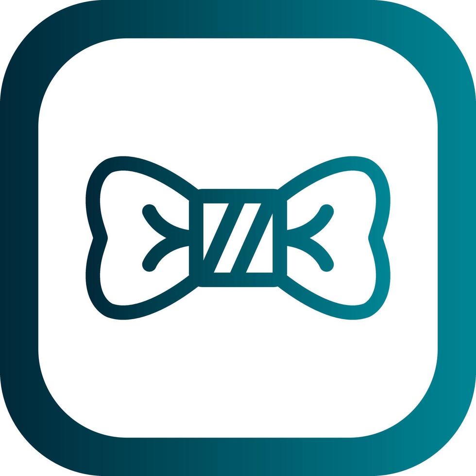 Bow Tie Vector Icon Design