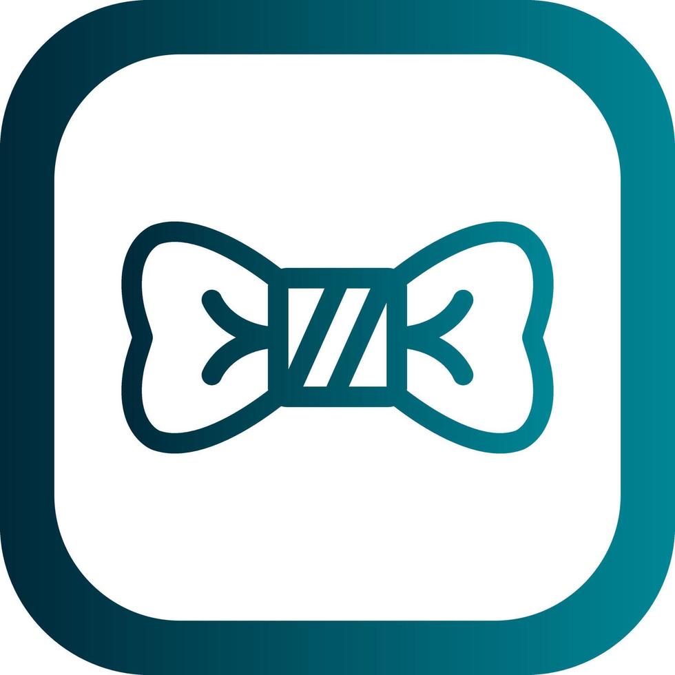 Bow Tie Vector Icon Design