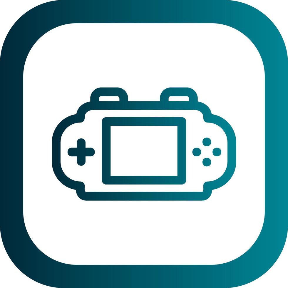 Game Console Vector Icon Design