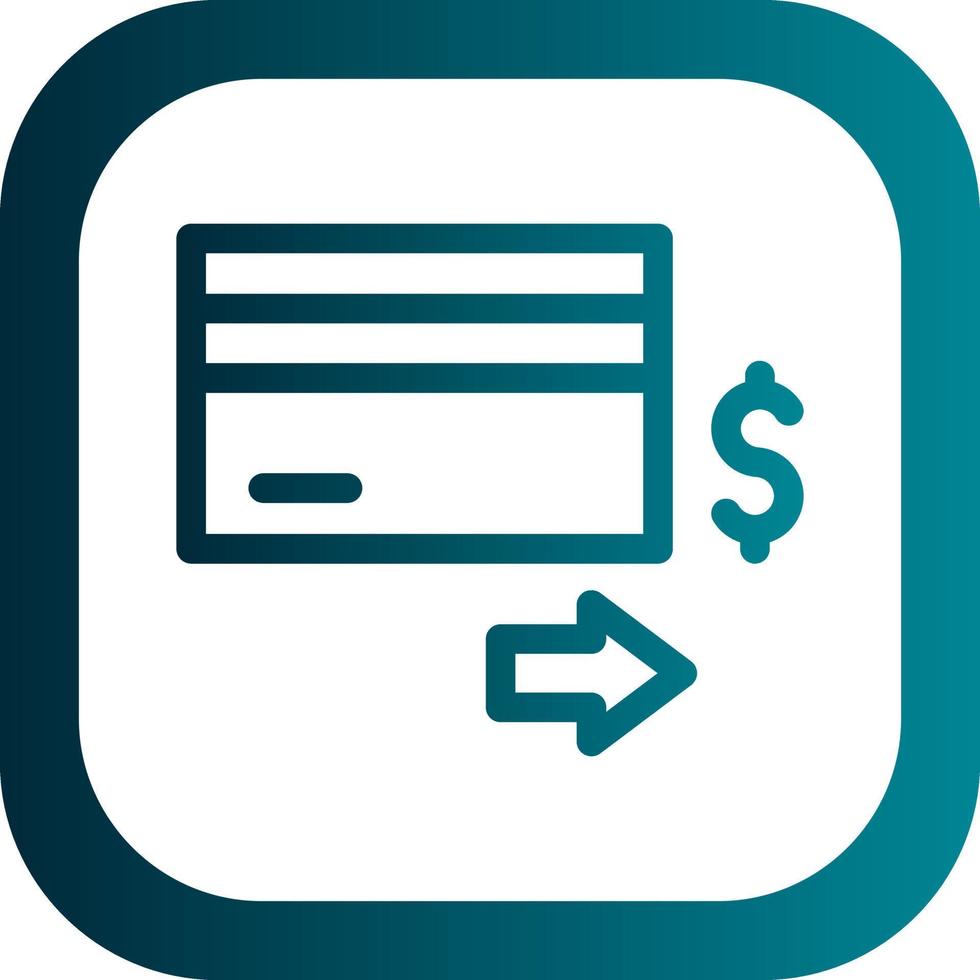 Credit Card Payment Vector Icon Design