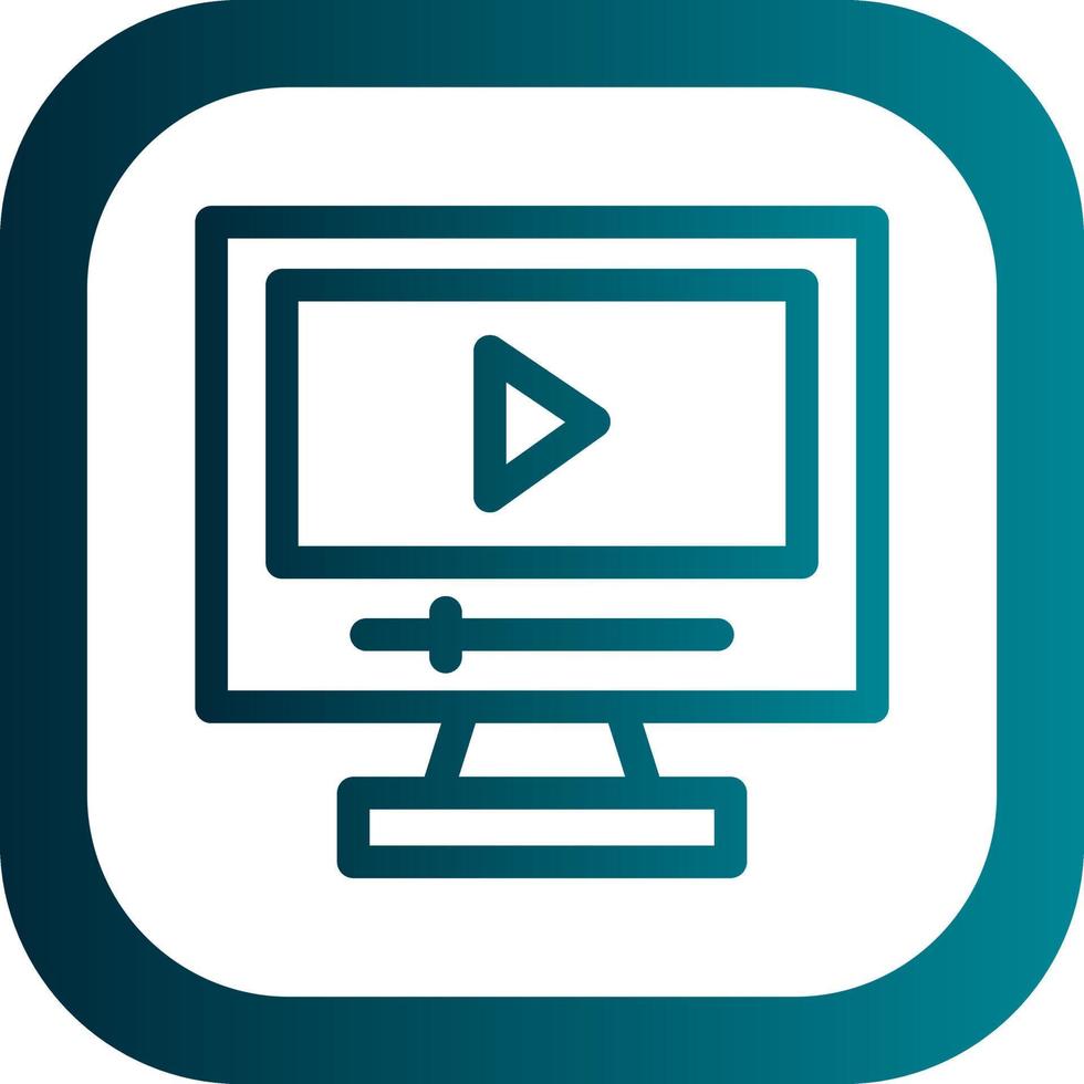 Game Video Vector Icon Design