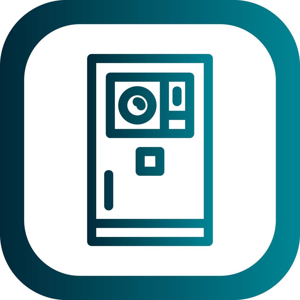 Smartphone Camera Vector Icon Design