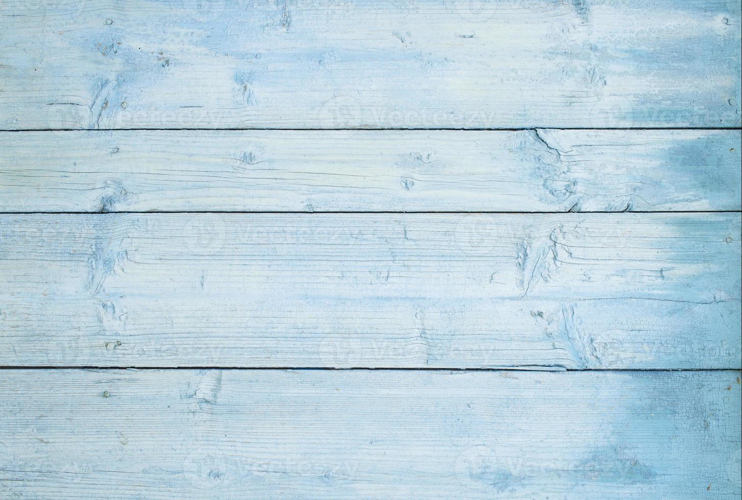 wooden horizontal boards painted blue. blue wooden background photo