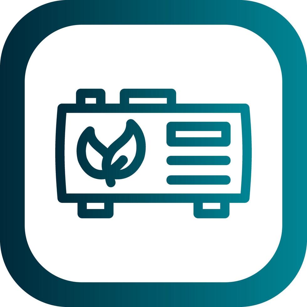 Biogas Vector Icon Design
