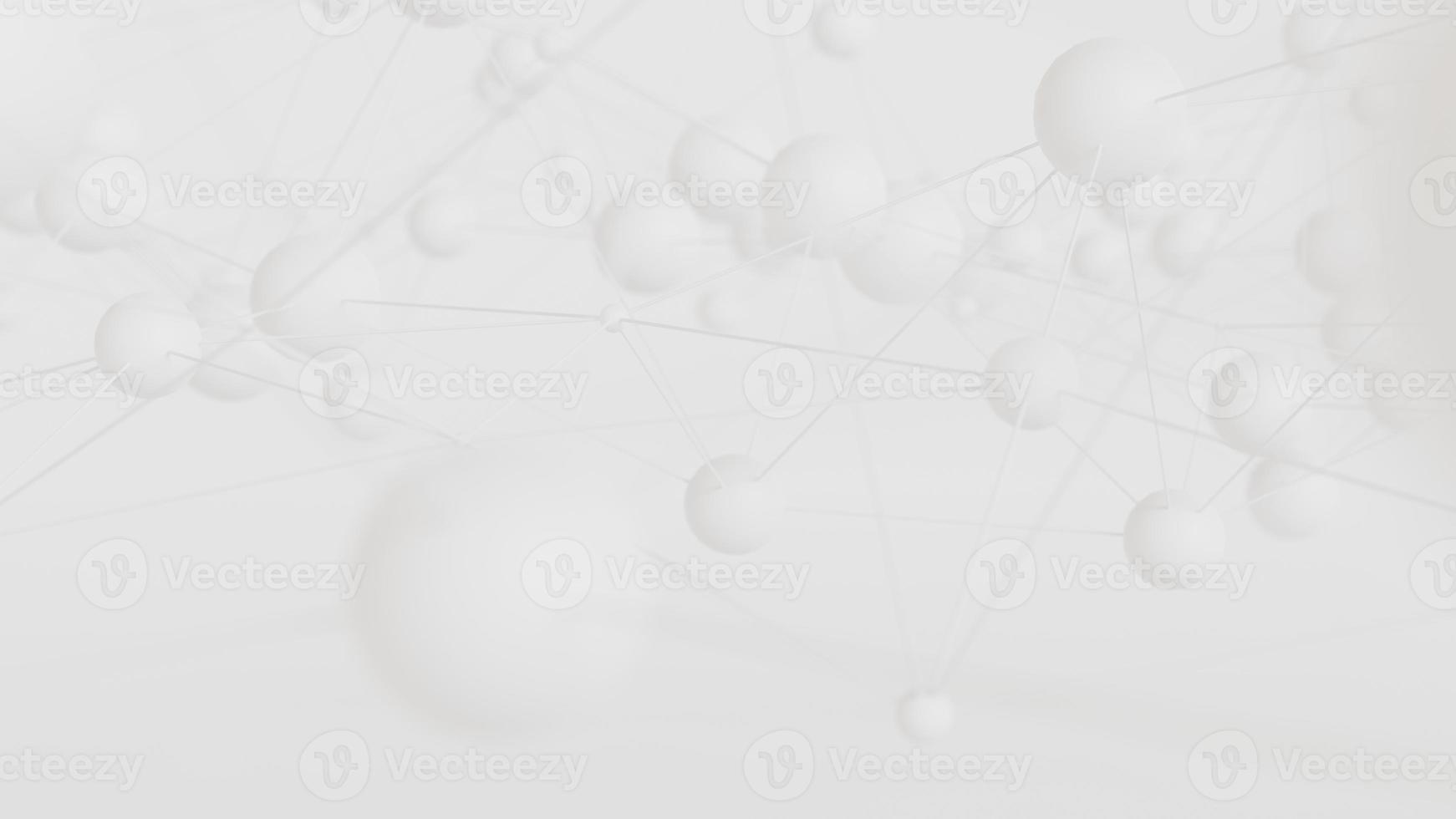 Abstract geometric background. 3D Render.technology background. photo