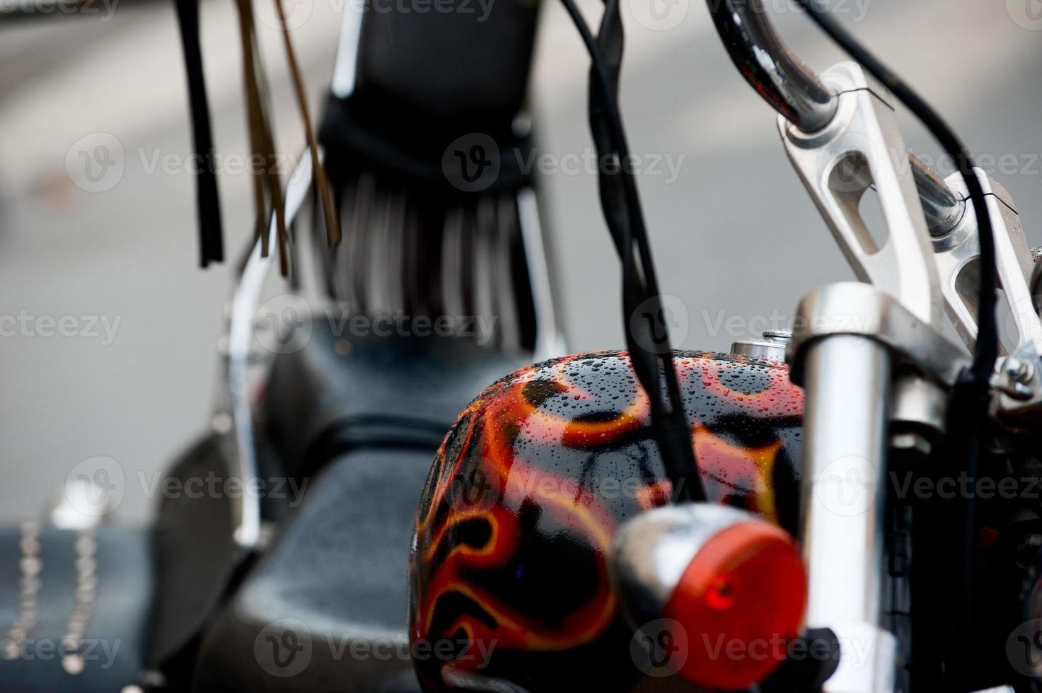 Motorbike Harley detail photo