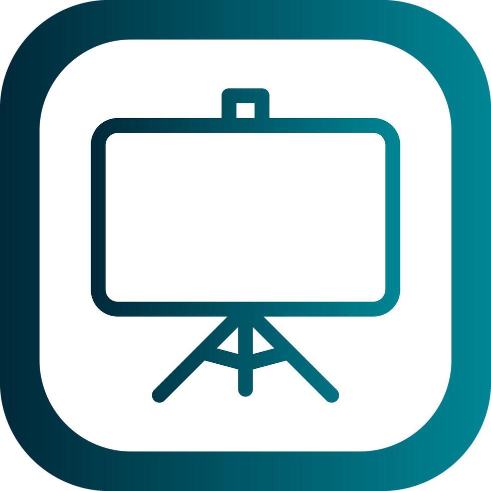 Blackboard Vector Icon Design