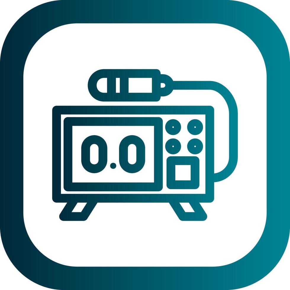 Geiger Counter Vector Icon Design