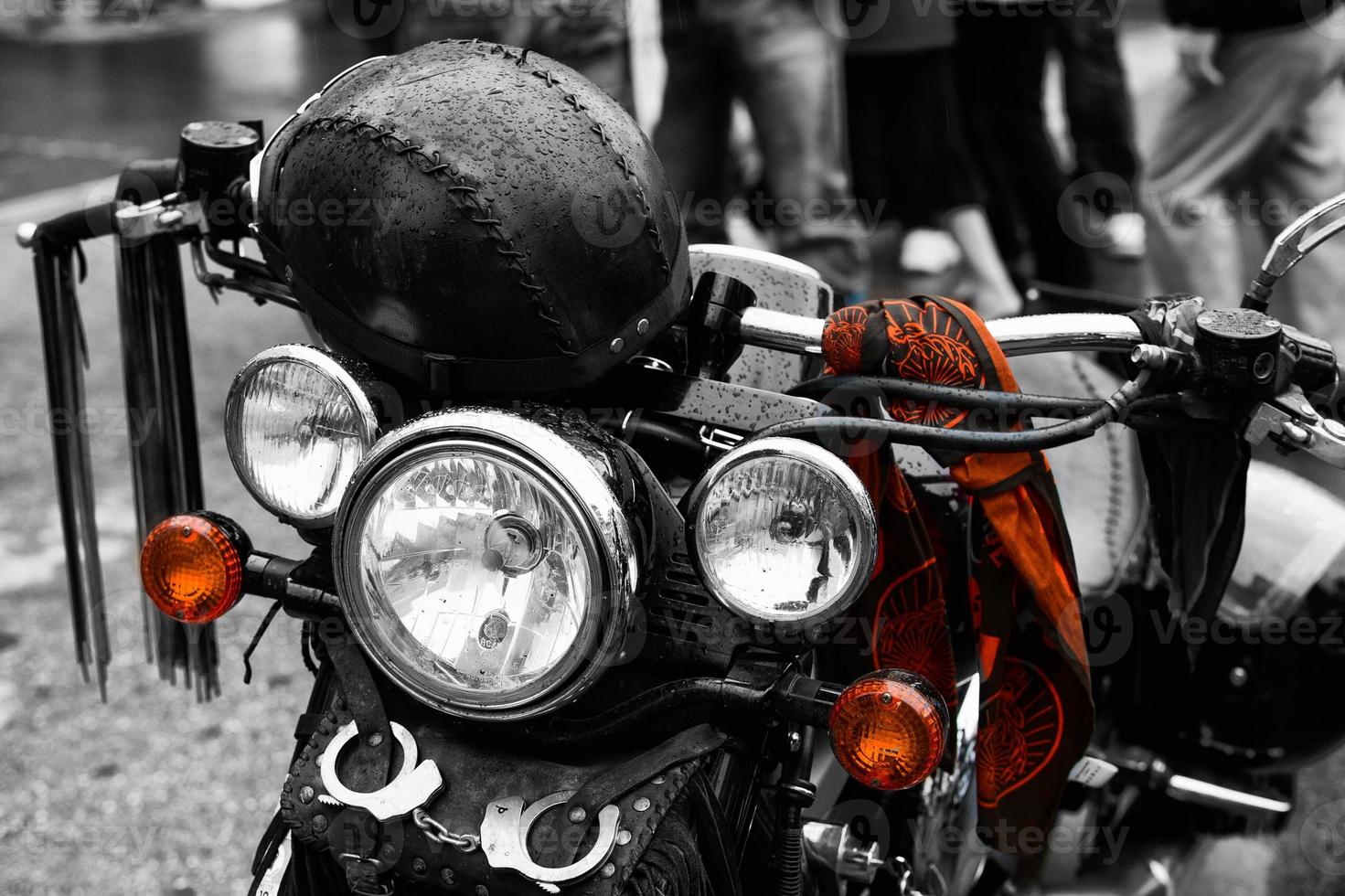 Motorbike Harley detail photo