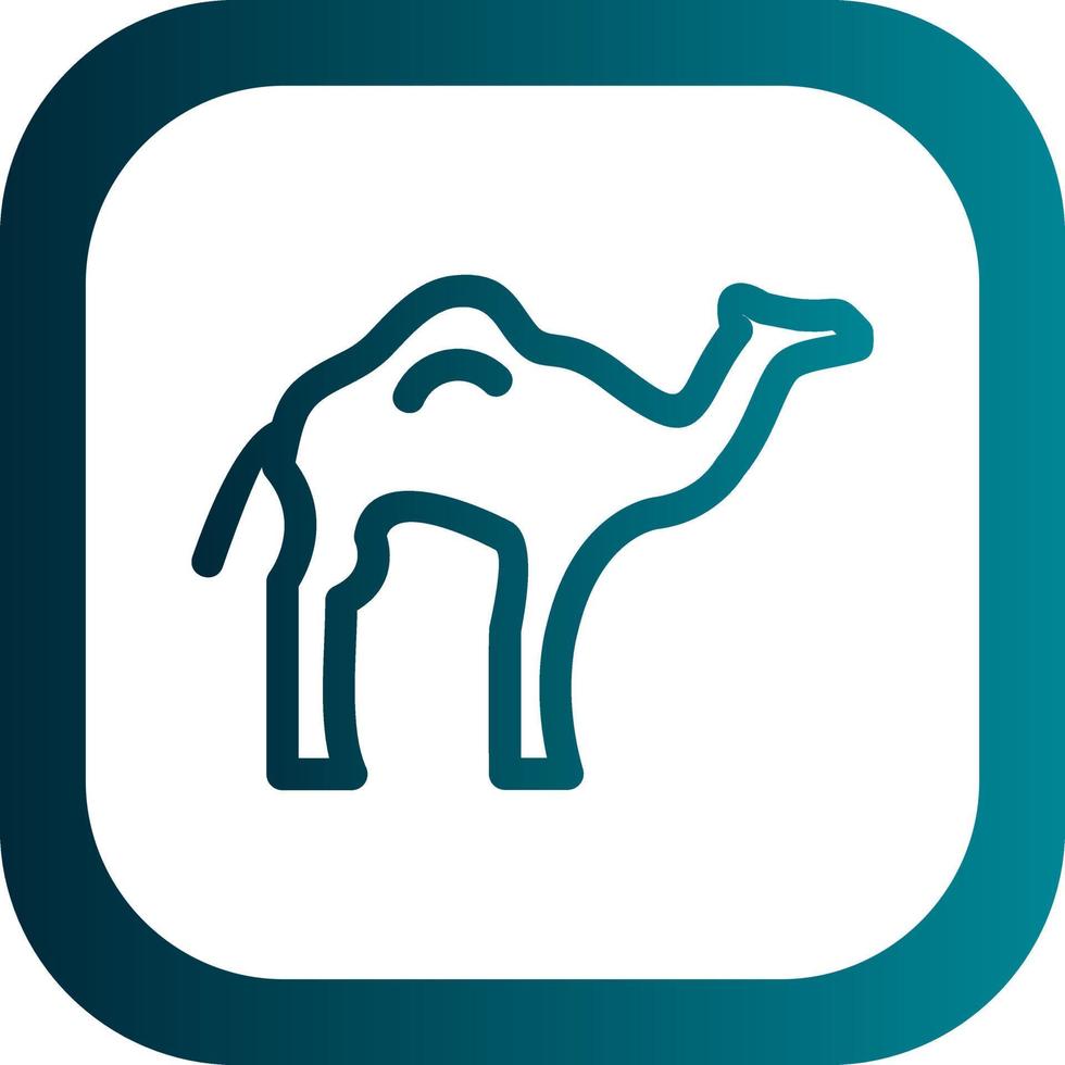 Camel Vector Icon Design