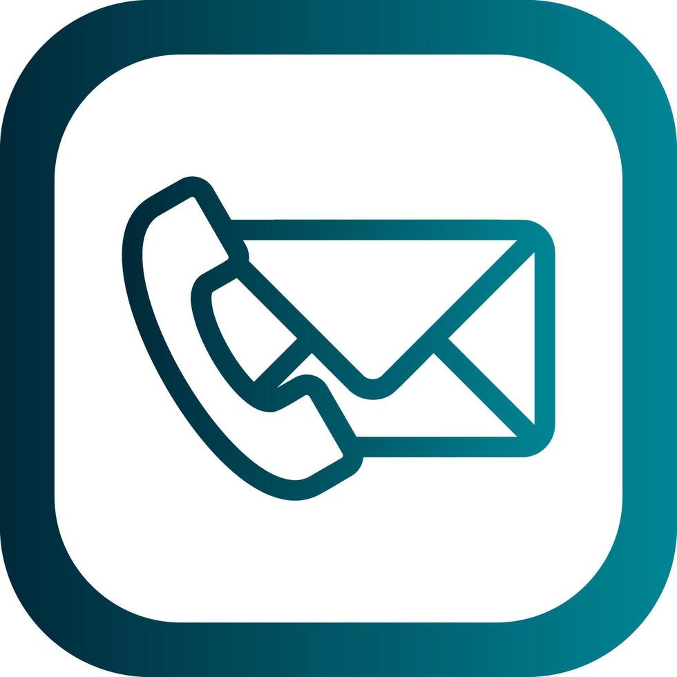 Contact Vector Icon Design