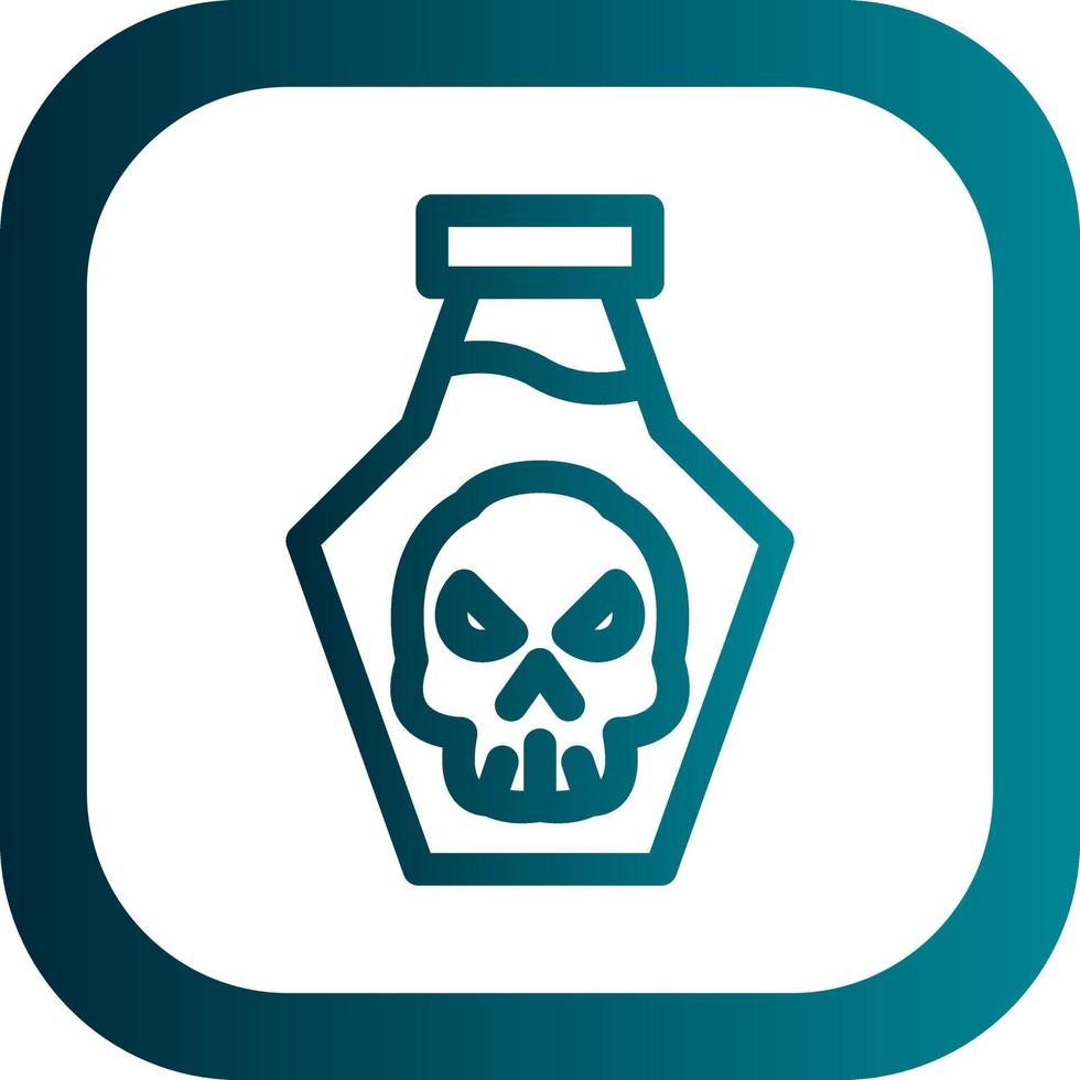 Poison Vector Icon Design