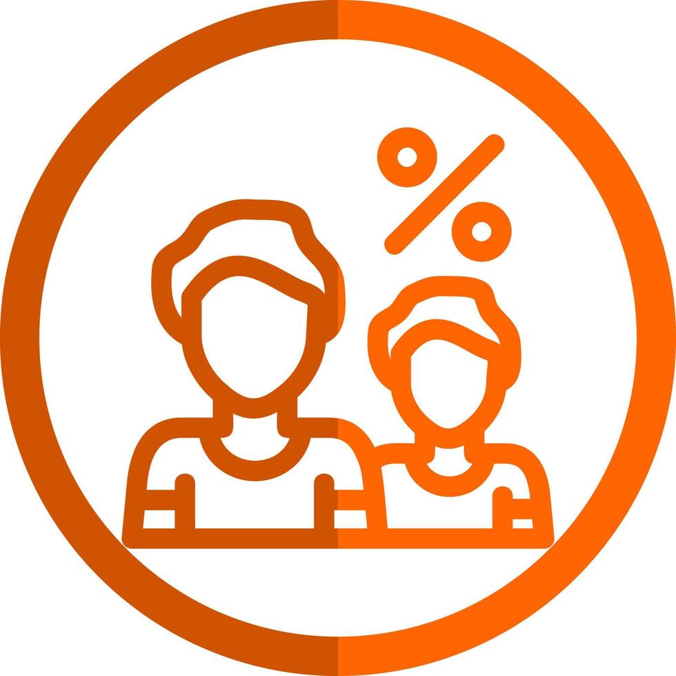 Interpersonal Intelligence Vector Icon Design