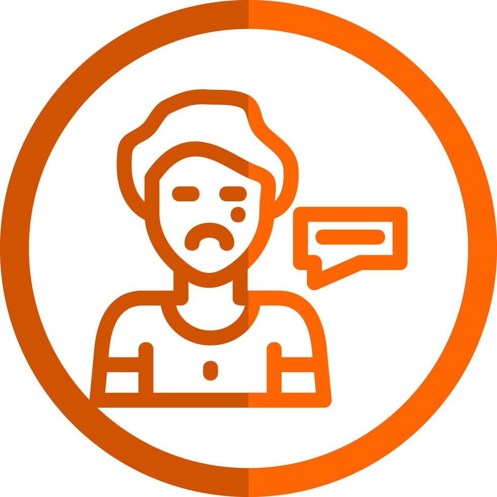 Apology Vector Icon Design