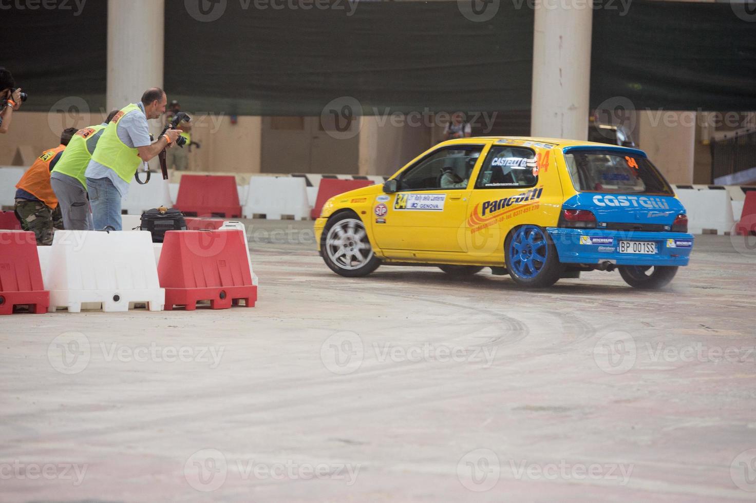 GENOA - ITALY - 5 MAY 2015 - The lanterna indoor rally competition photo