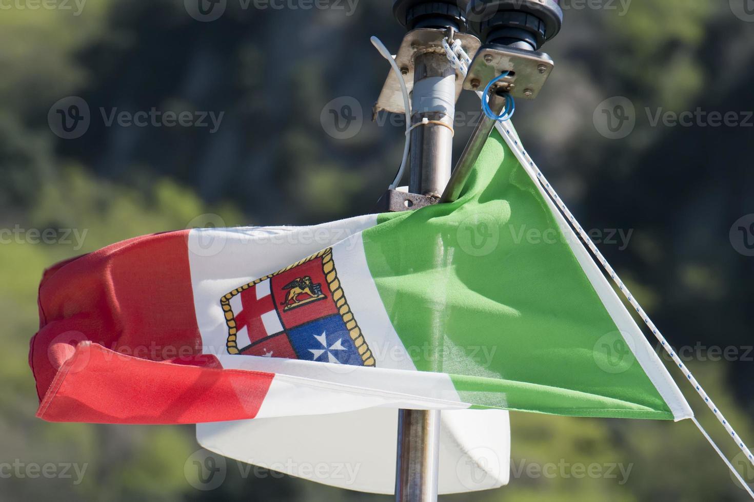 Italian maritime flag photo