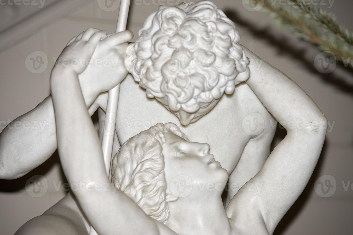 fisher love and psyche marble statue photo