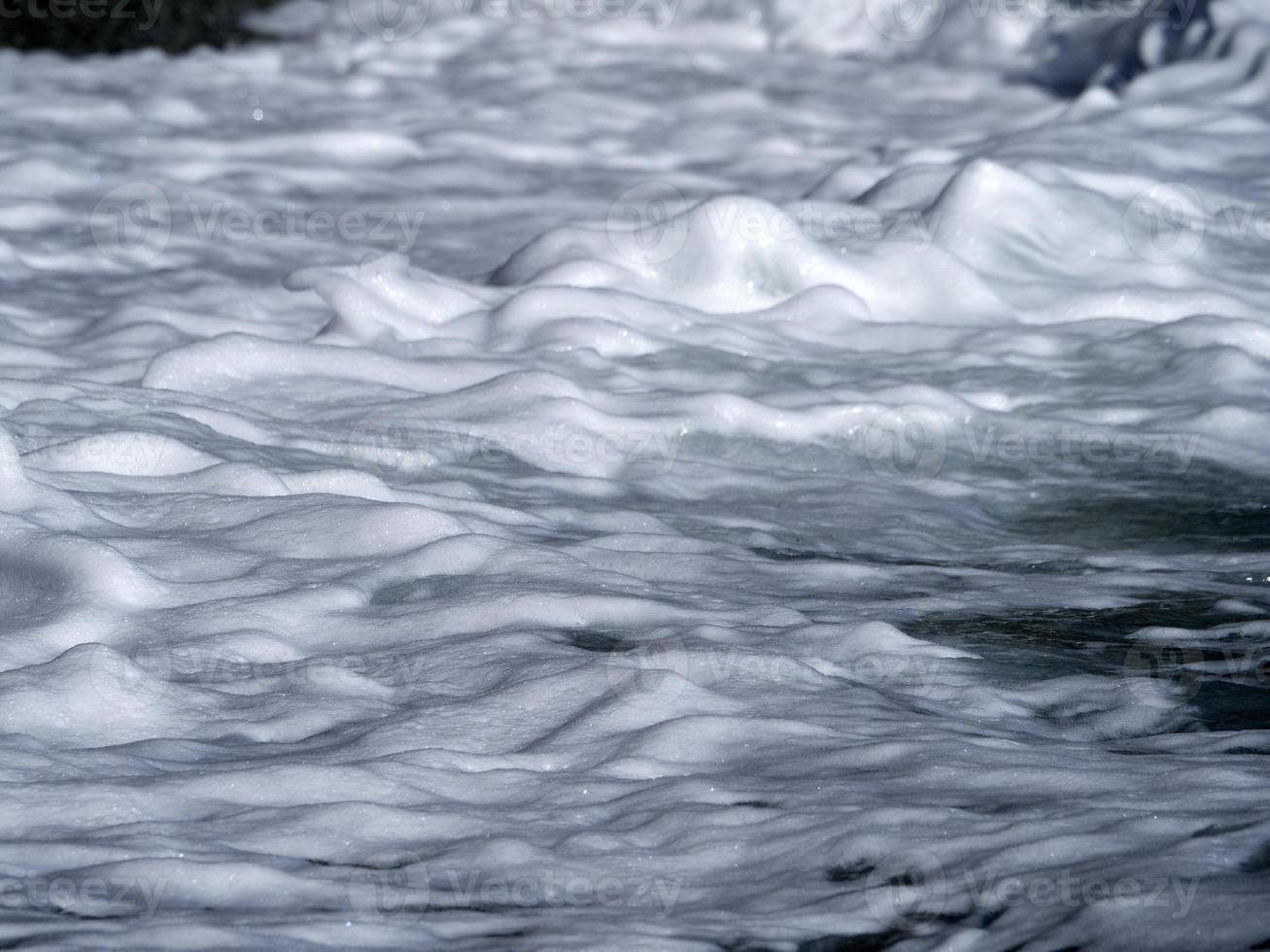 Sea wave on the shore photo