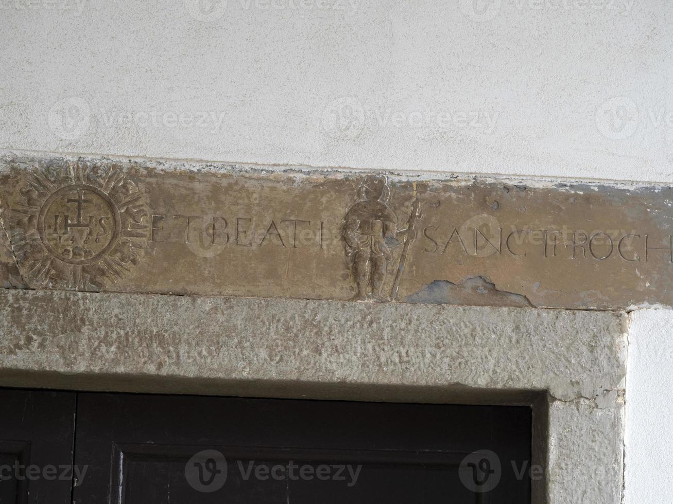 riomaggiore cinque terre pictoresque village old 1485 church inscription photo