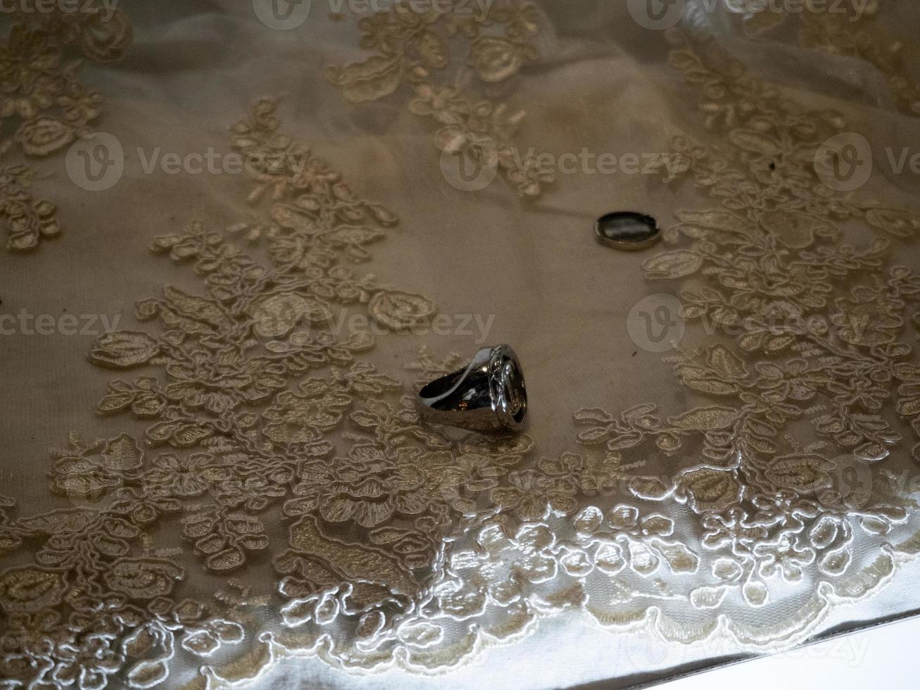 Madonna del carmine votive rings inside church of riomaggiore cinque terre pictoresque village photo