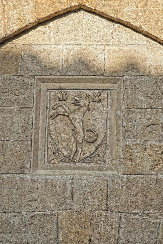 san quirico medieval houses stone wall photo