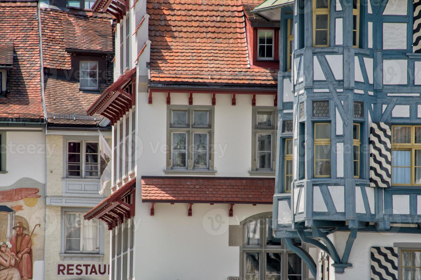 Santo Gallen Zurich cantón suizo histórico casas foto