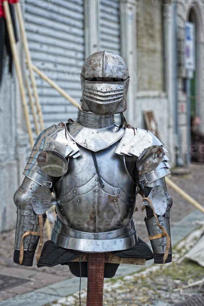 Ancient medieval armor photo