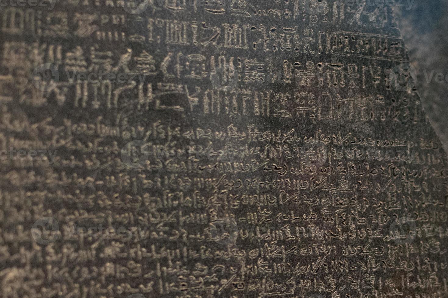 Rosetta stone close up photo