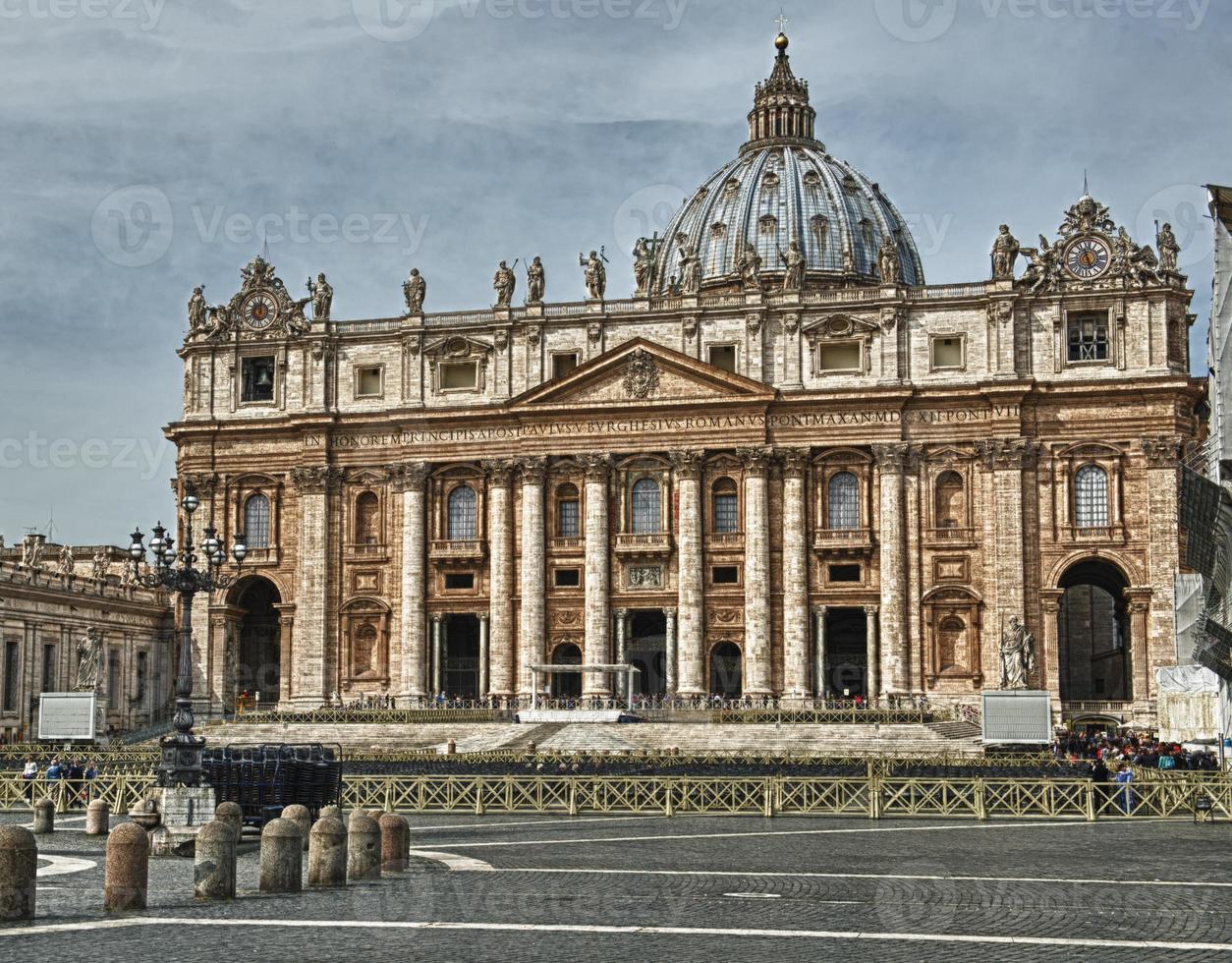 Roma Vaticano sitio Santo pedro catedral después papa francisco masa foto