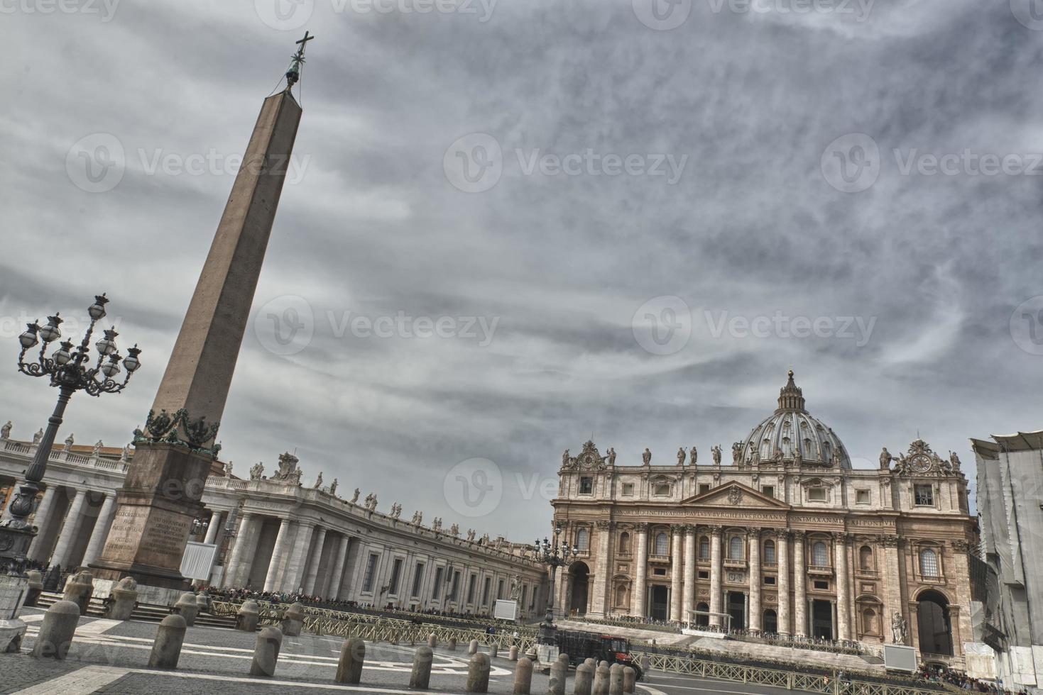 Rome Vatican Place after Pope Francis Sunday Mass photo