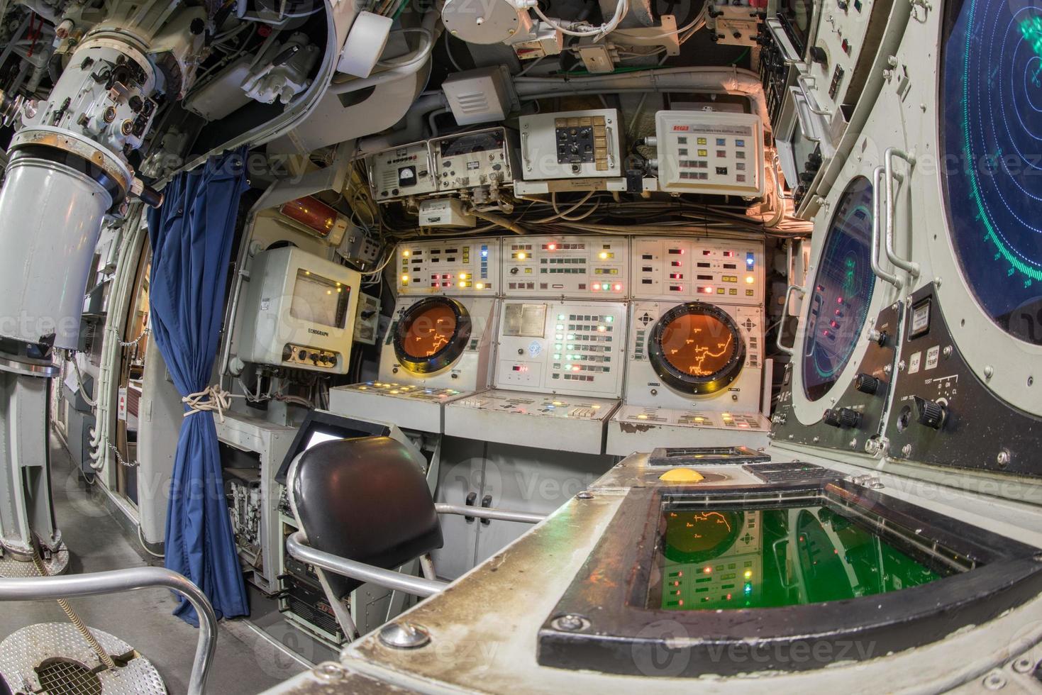 submarine control room interior view photo