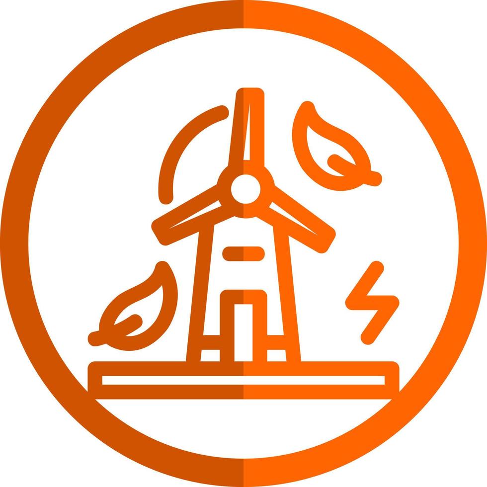 Windmill Vector Icon Design