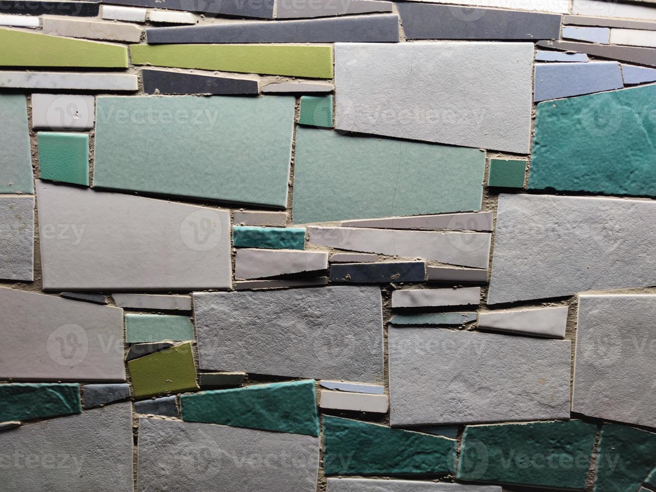 ceramic tile wall detail photo