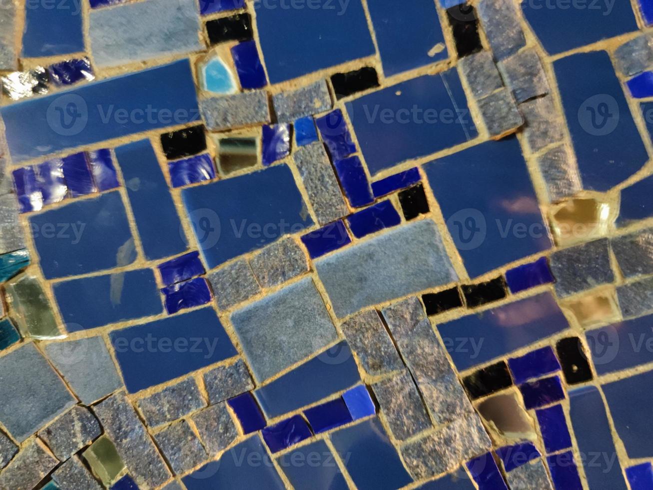 ceramic tile wall detail photo