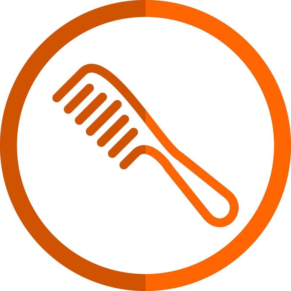 Comb Vector Icon Design