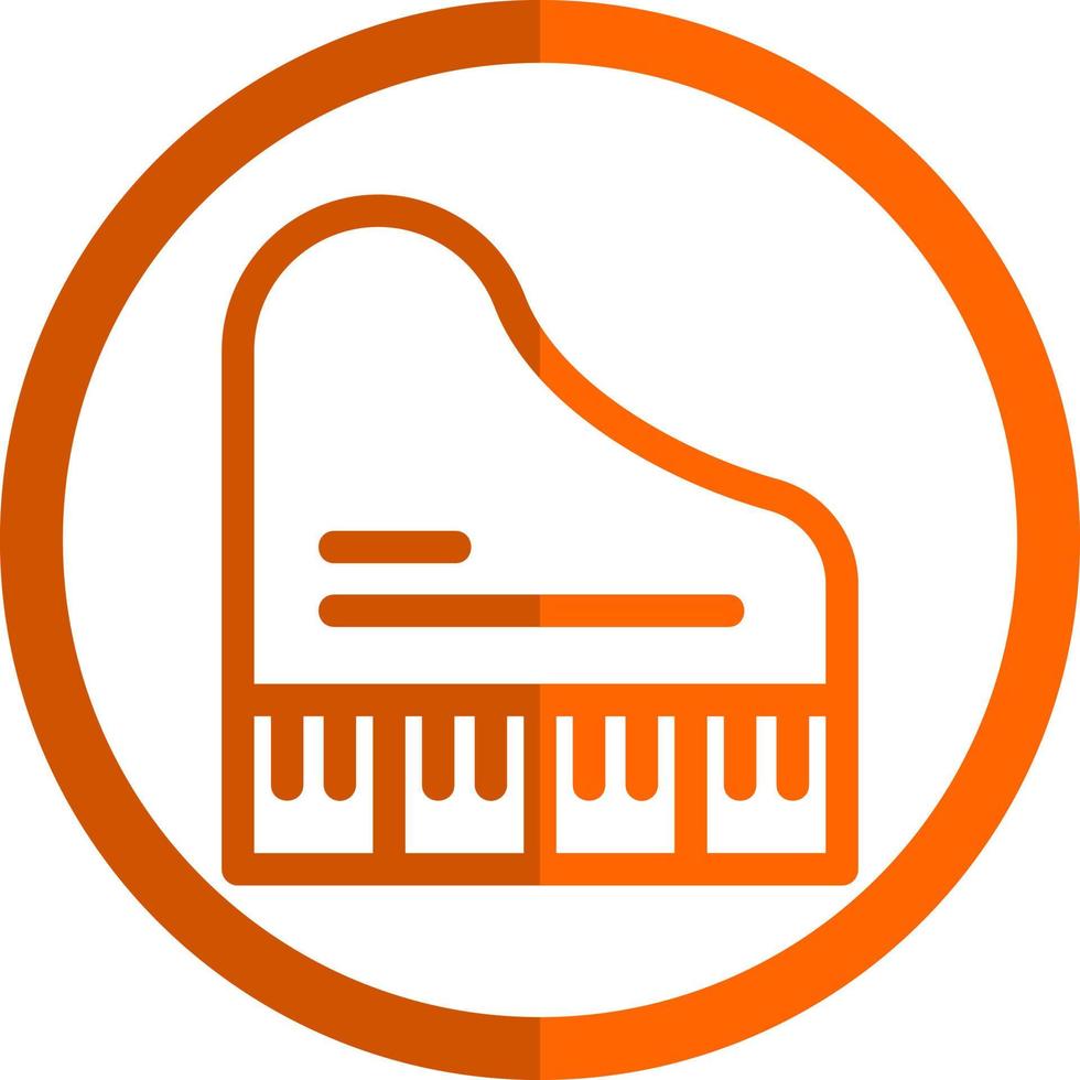 Piano Vector Icon Design