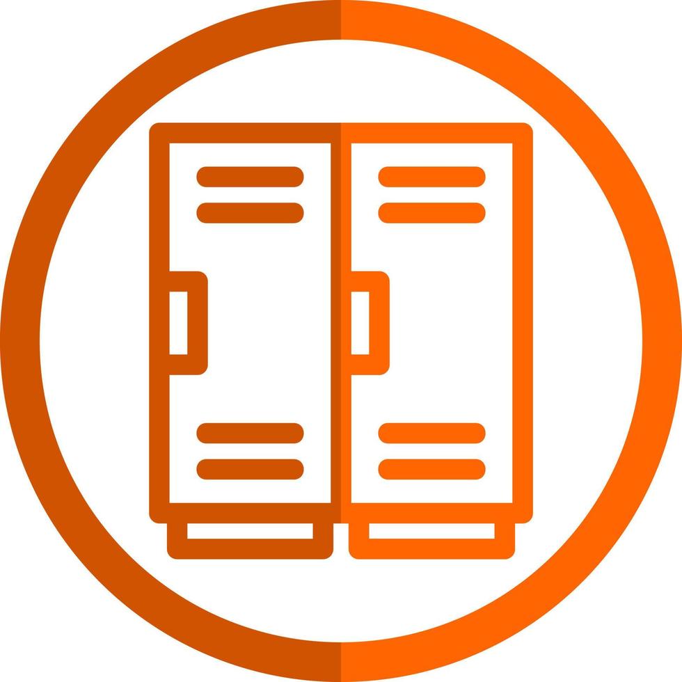 Locker Vector Icon Design