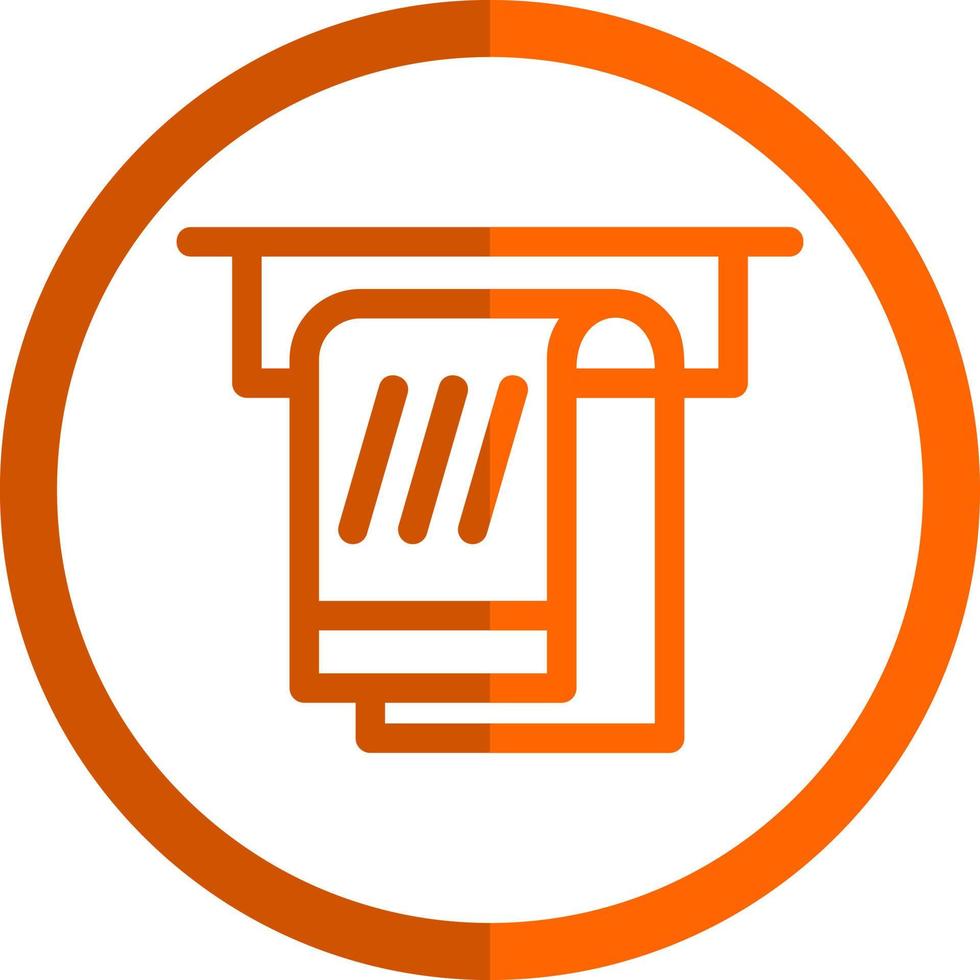 Towel Vector Icon Design