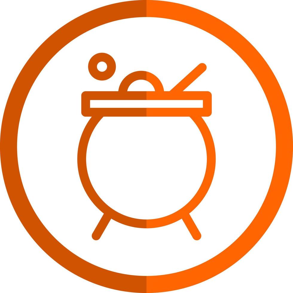 Cauldron Vector Icon Design