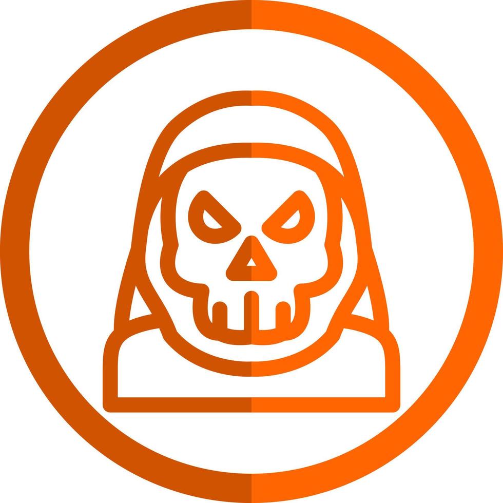 Grim Reaper Vector Icon Design